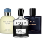 Special Offer 3 Perfumes - Bleu de Chanel, Creed Aventus, and Light Blue Dolce Gabbana 100ml