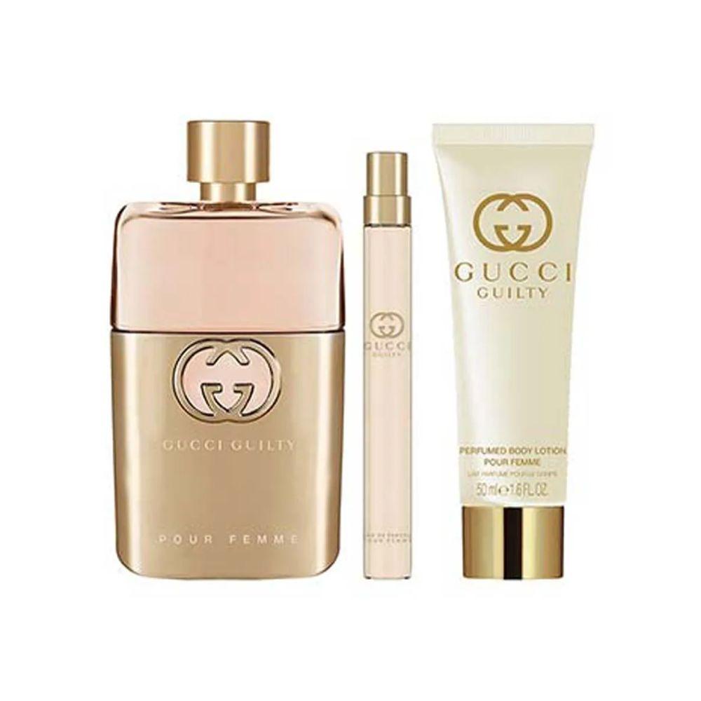 Gucci Guilty Kit Pour Femme Eau de Parfum + Travel Size + Body Lotion